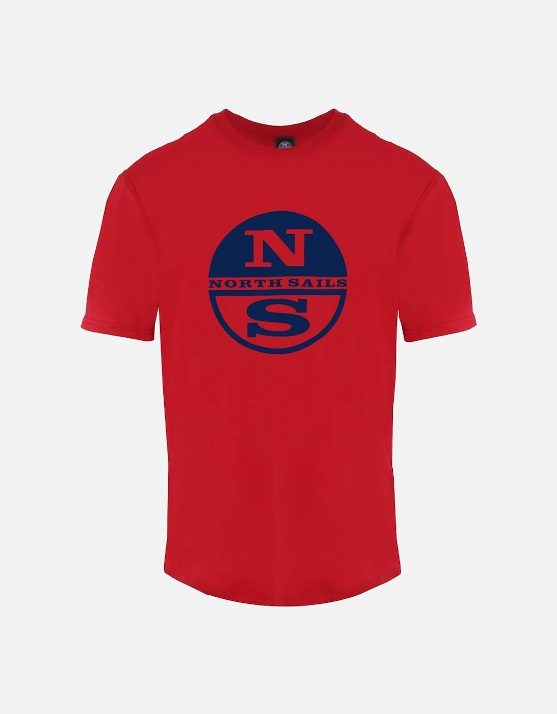 Circle NS Logo Red T-Shirt, 3 of 2