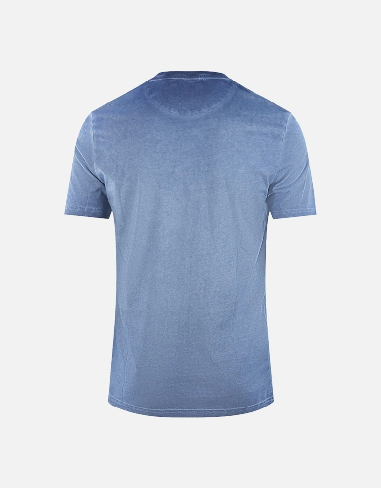 Lyle & Scott Ink Wash Blue T-Shirt