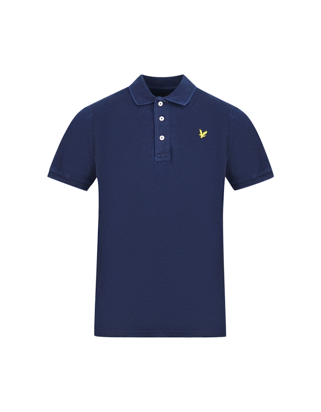 Lyle And Scott Men's Navy Lyle & Scott Indigo Polo Shirt  42 Xl