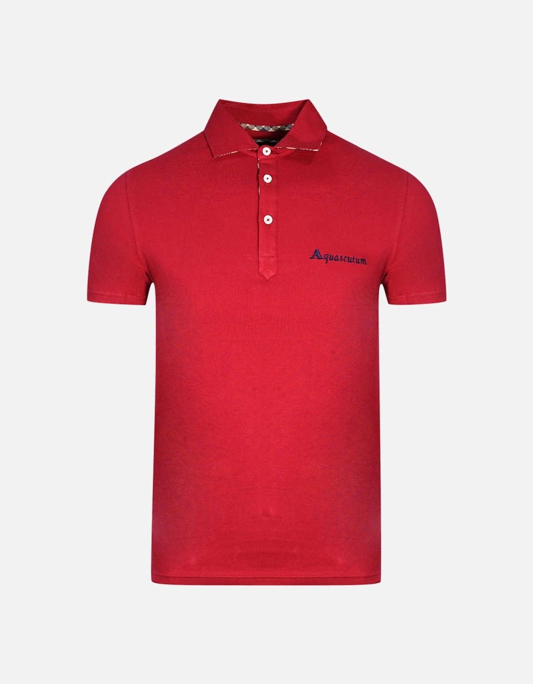 Signature Logo Red Polo Shirt, 3 of 2