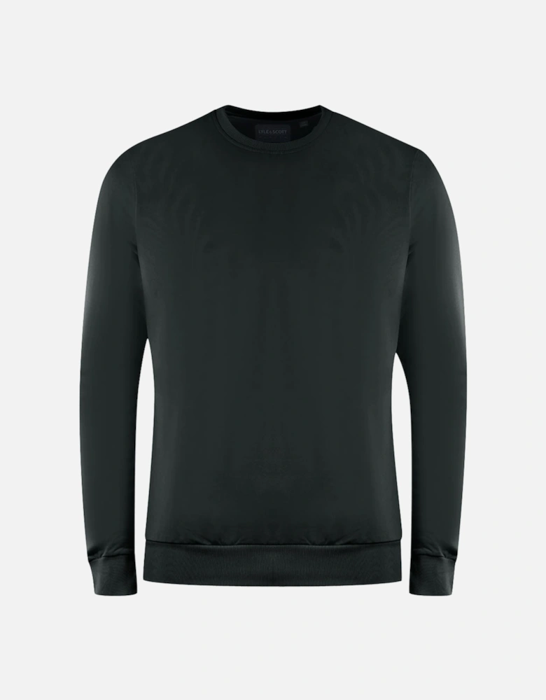 Lyle & Scott Golf Tech Crew Neck Black Jumper