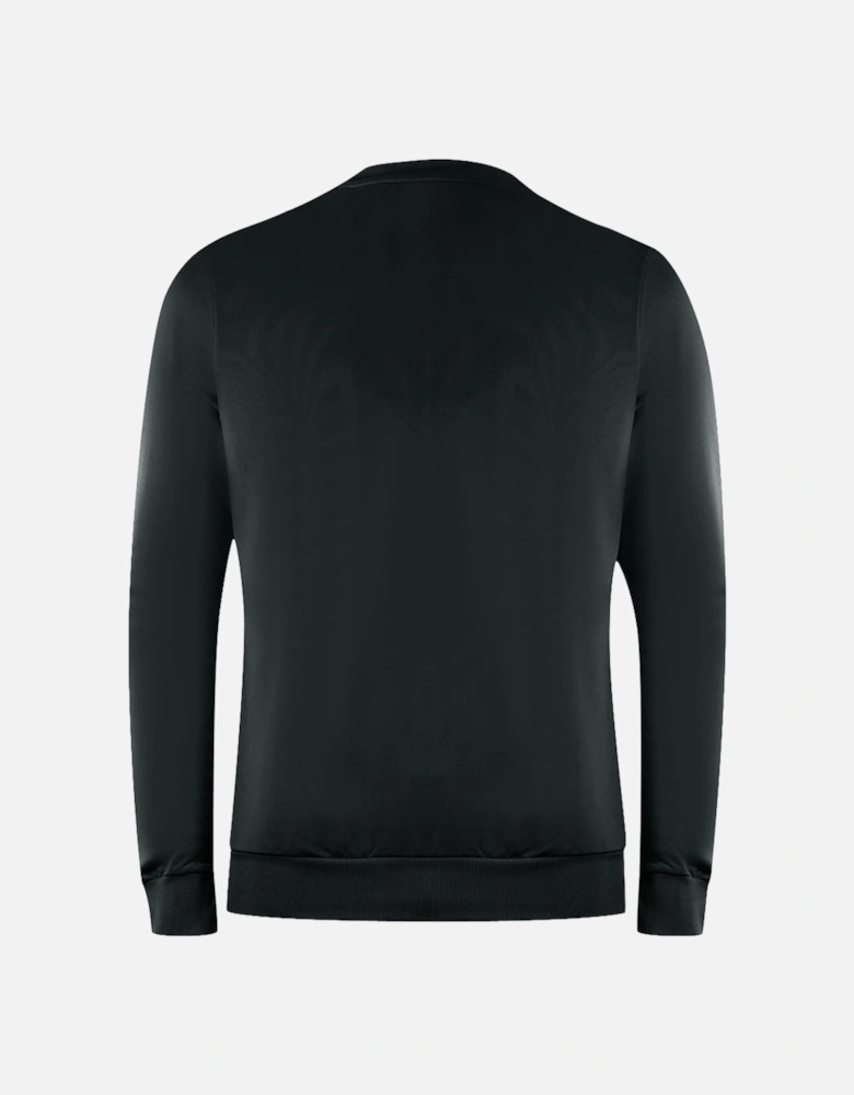 Lyle & Scott Golf Tech Crew Neck Black Jumper