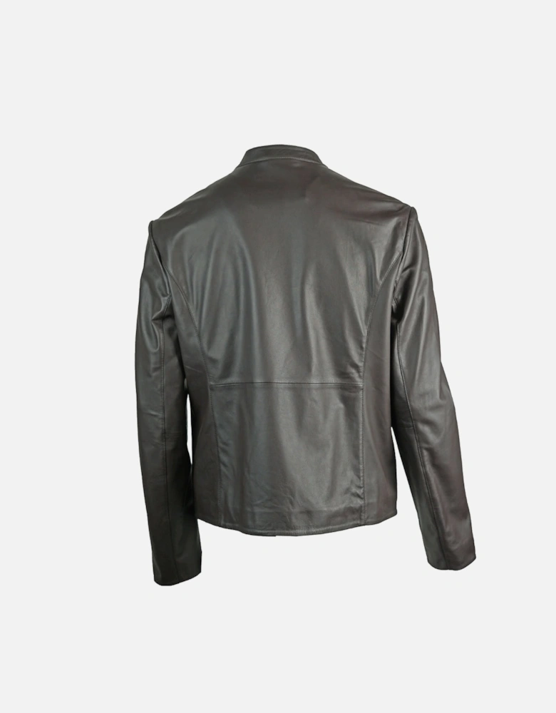 Emporio Armani W1B50P W1P52 0479 Leather Jacket