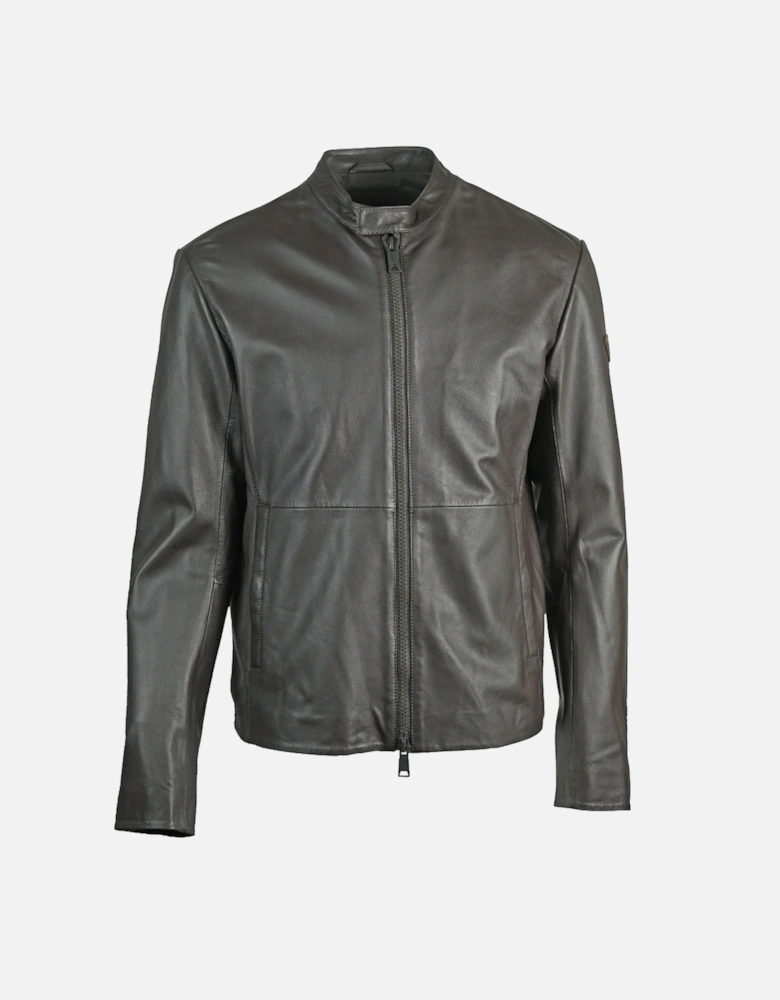 Emporio Armani W1B50P W1P52 0479 Leather Jacket