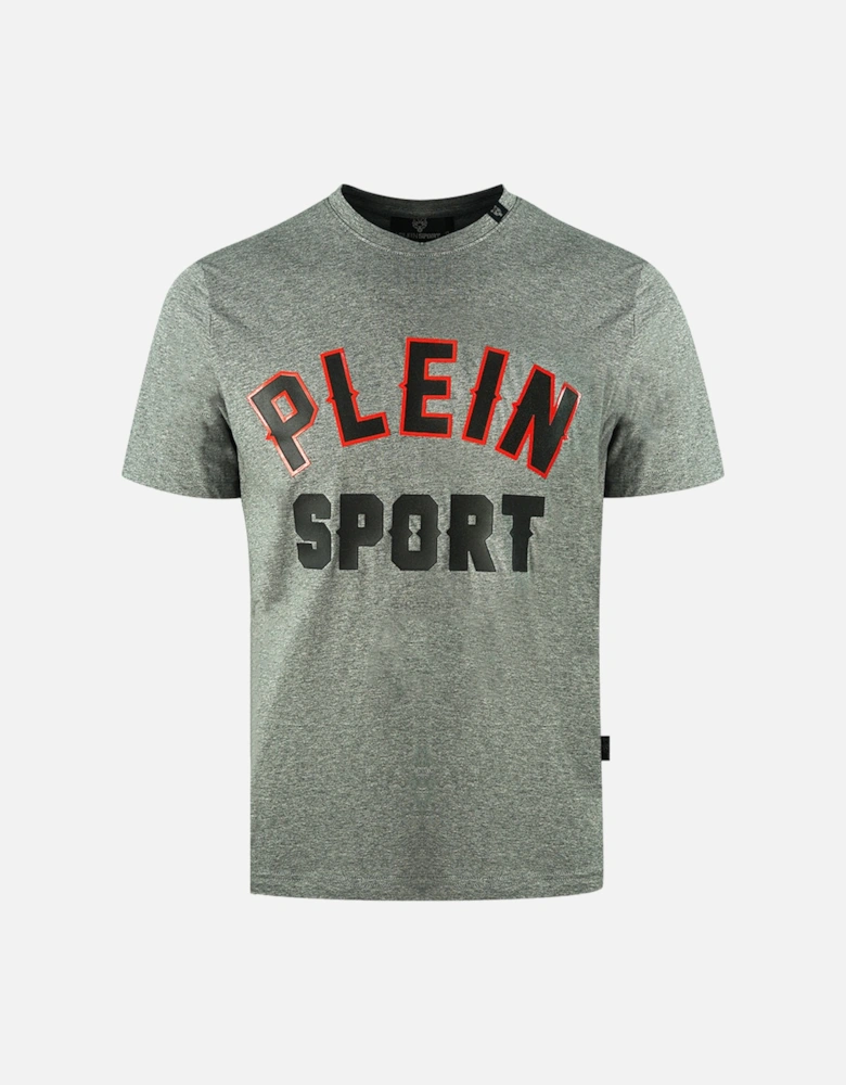 Plein Sport Block Logo Grey T-Shirt