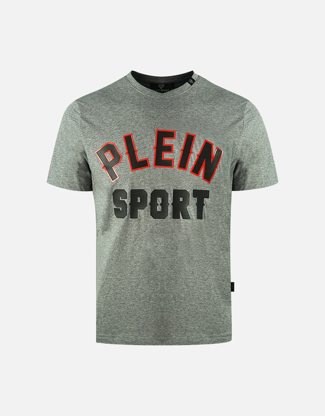 Plein Sport Block Logo Grey T-Shirt, 3 of 2
