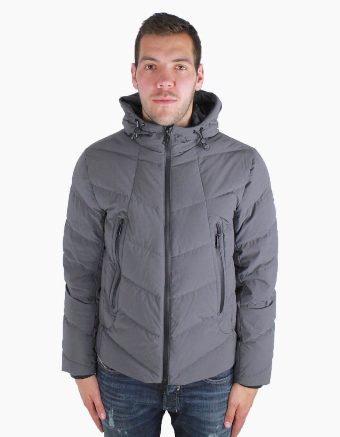 Armani Jeans Men's Grey Jacket  Regular/34 Xs