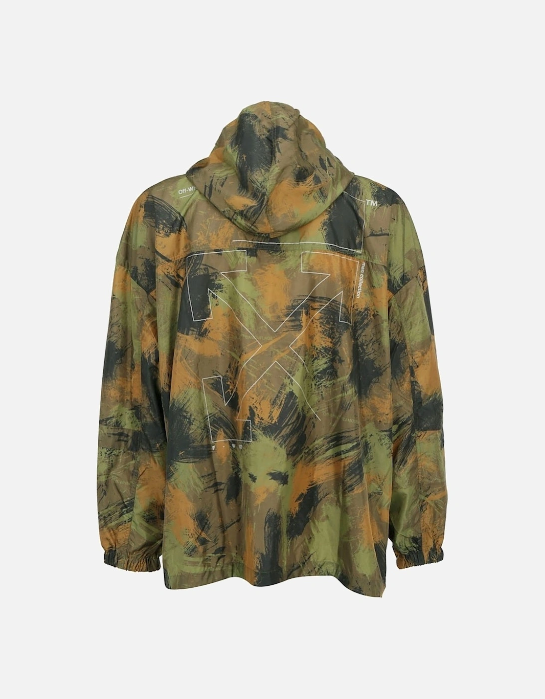 Camo Paintbrush Windbreaker Jacket