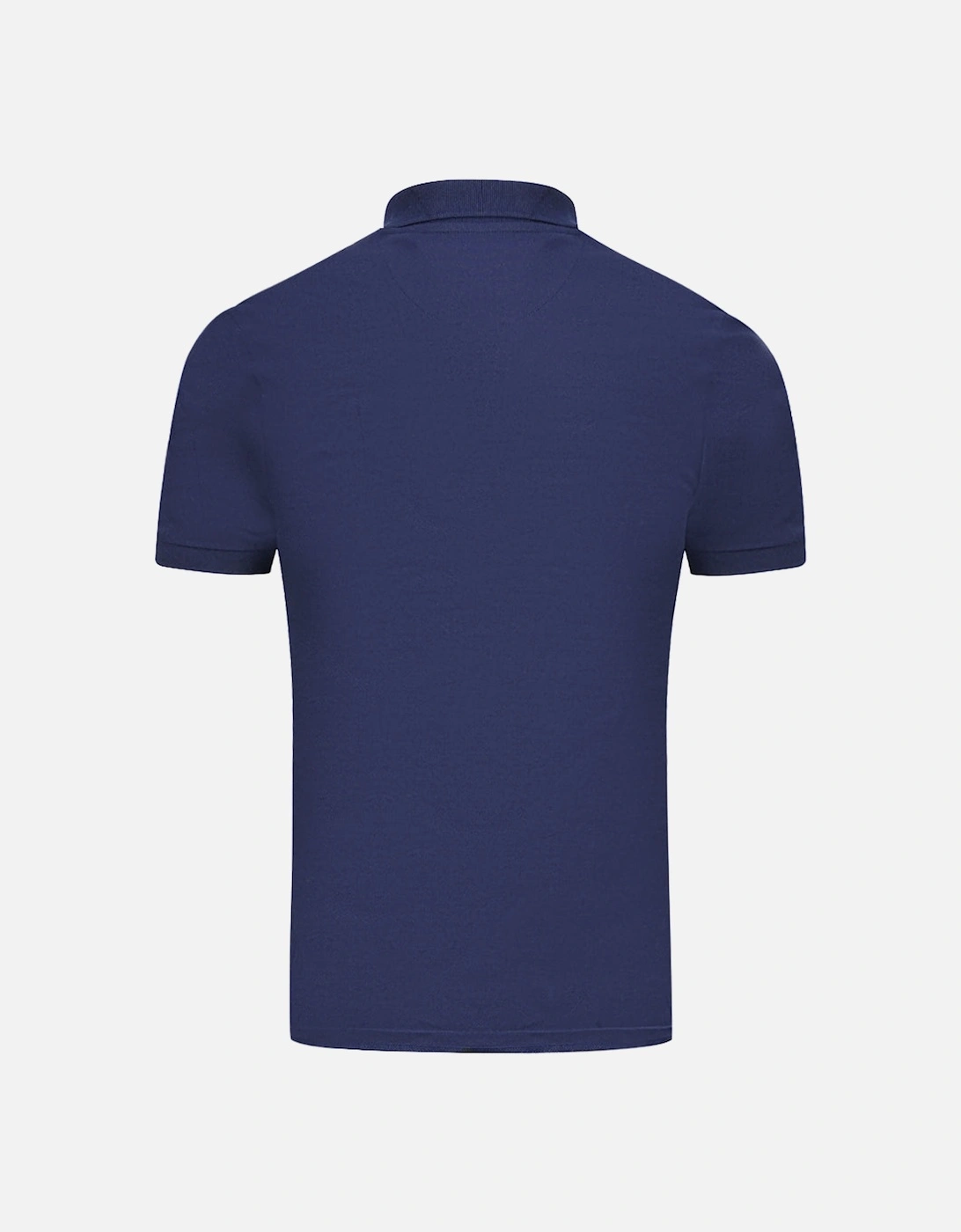 Lyle & Scott Navy Blue Plain Polo Shirt