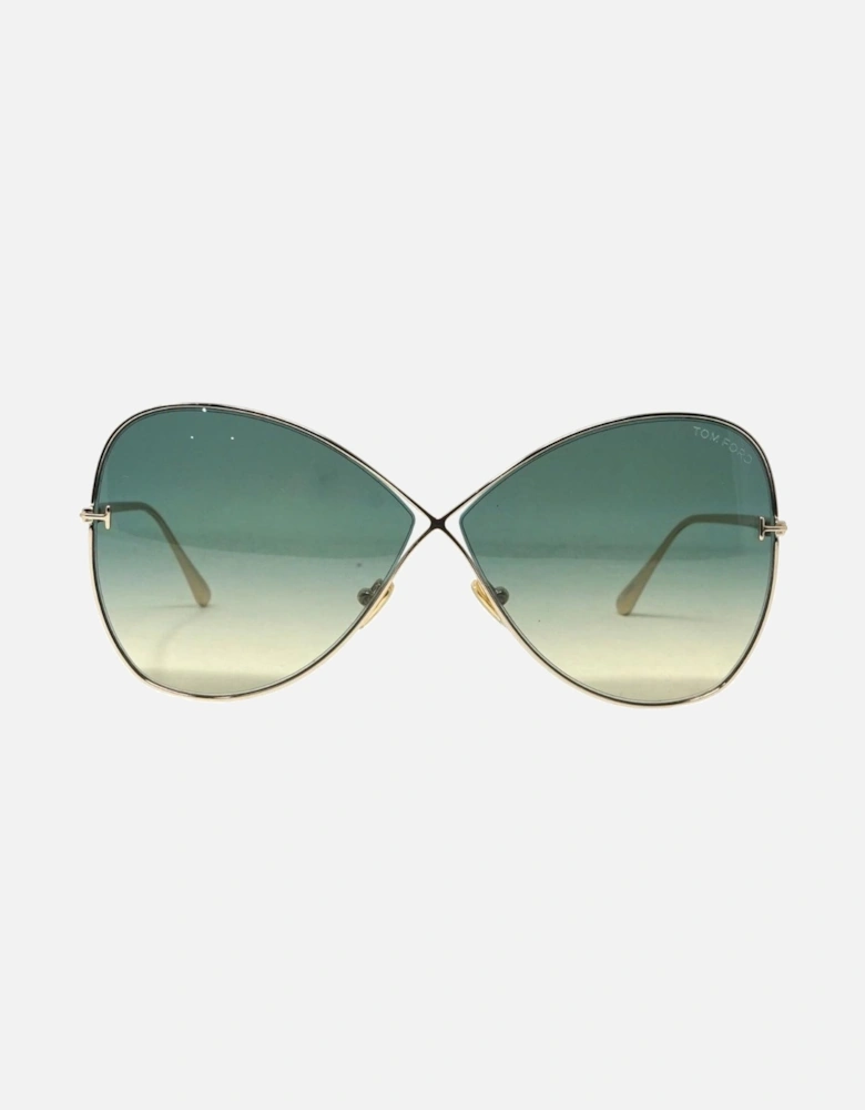 Nickie FT0842 28P Rose Gold Sunglasses