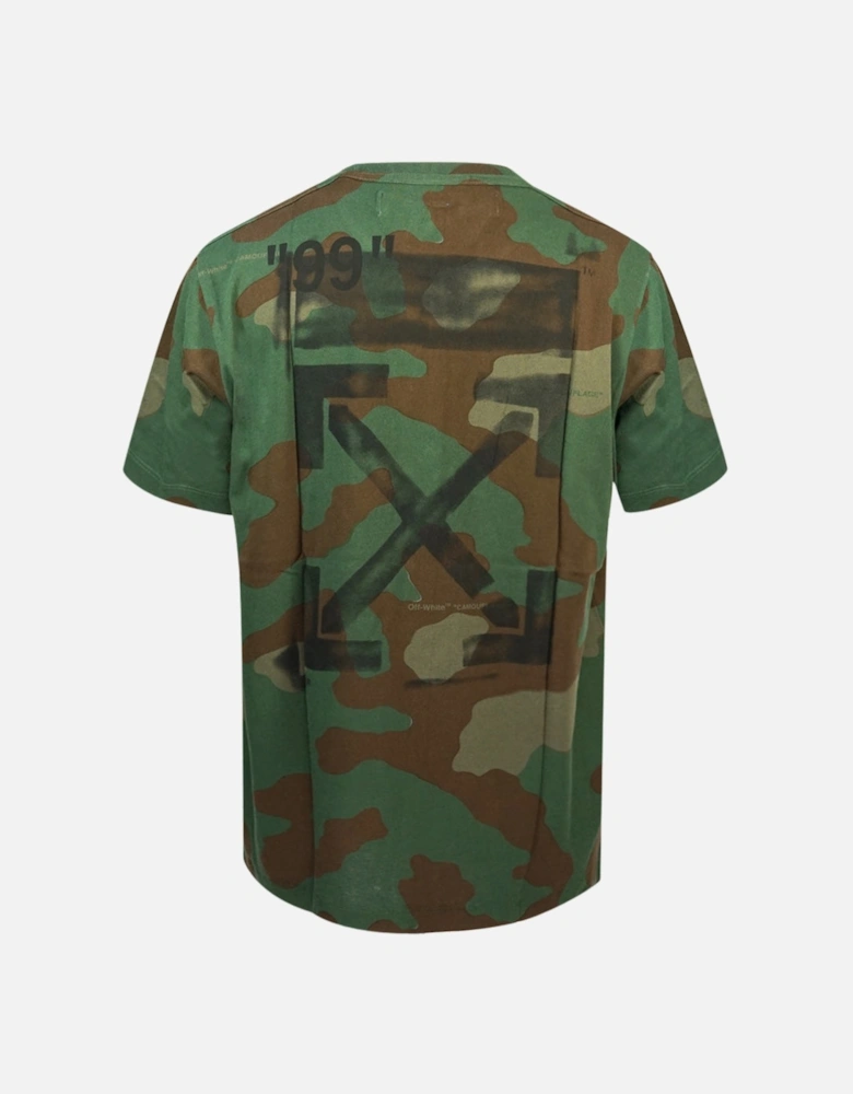 Marker Arrow Logo Green Camo T-Shirt