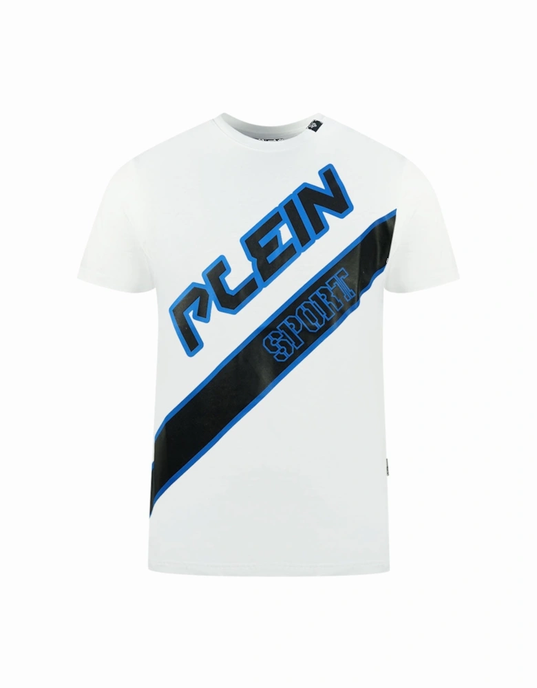 Plein Sport Large Logo White T-Shirt