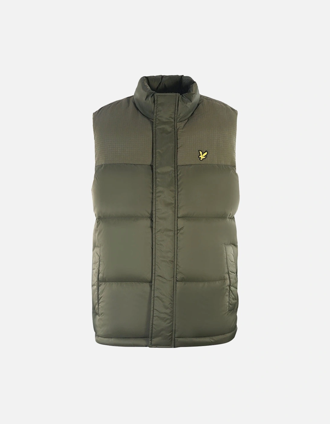 Lyle & Scott Trek Green Wadded Gilet, 3 of 2