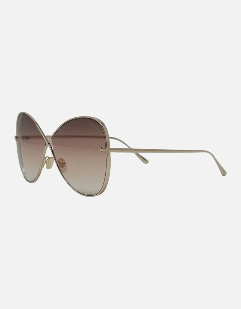 Nickie FT0842 28F Rose Gold Sunglasses
