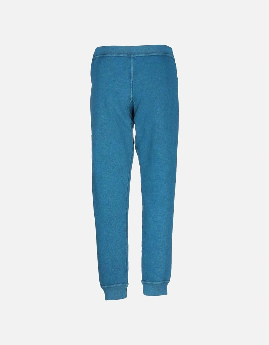 Logo Kangaroo Pocket Blue Sweatpants