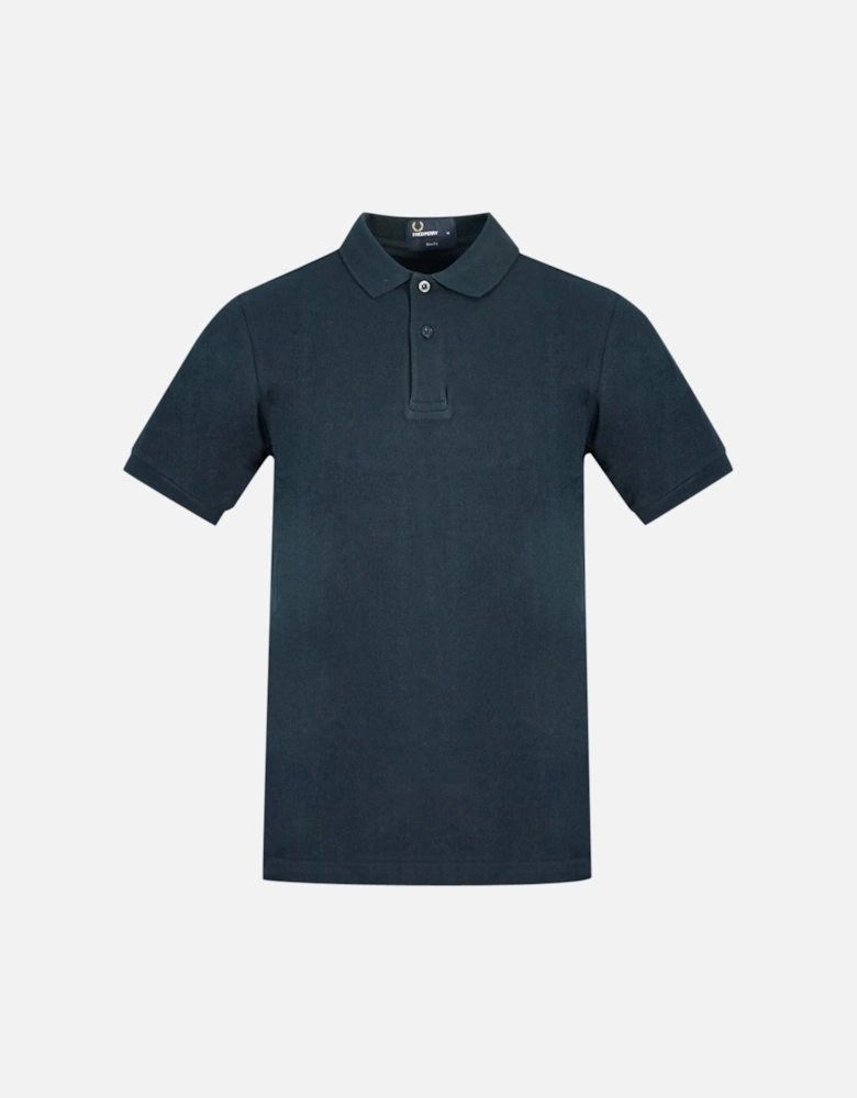 Slim Fit M6000P 608 Navy Blue Polo Shirt