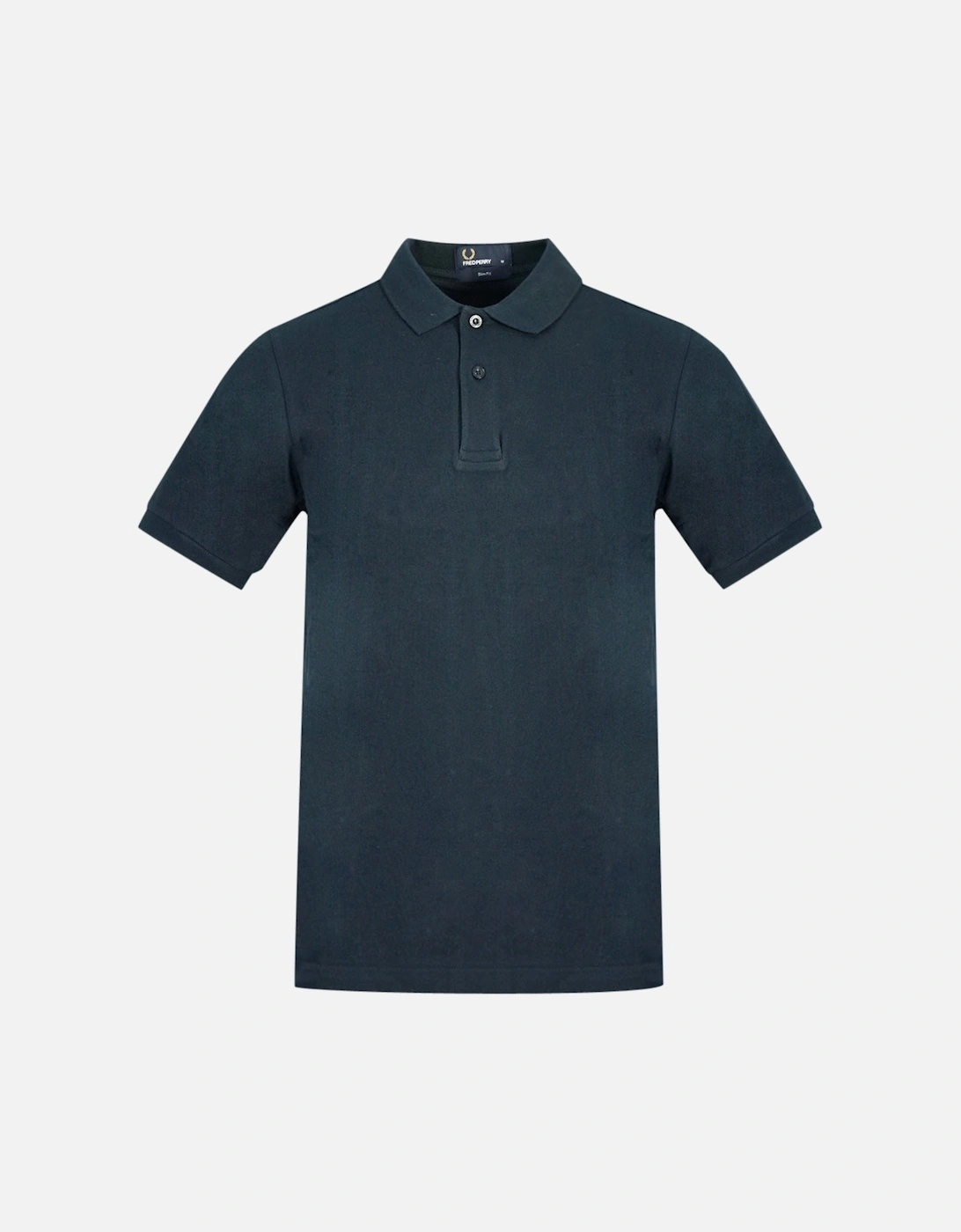 Slim Fit M6000P 608 Navy Blue Polo Shirt, 3 of 2