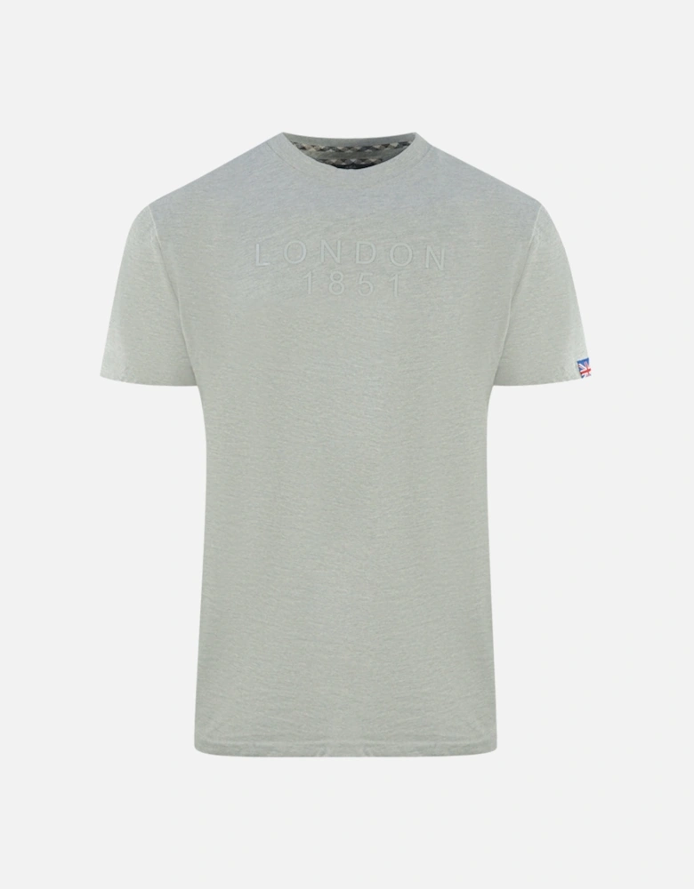 London 1851 Tape Logo Grey T-Shirt