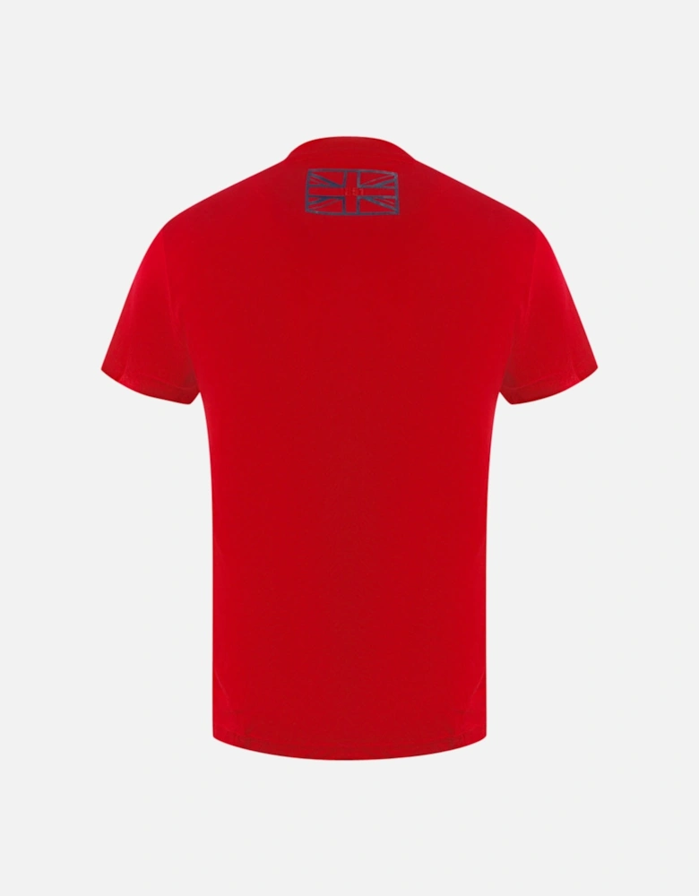 London 1851 Tape Logo Red T-Shirt