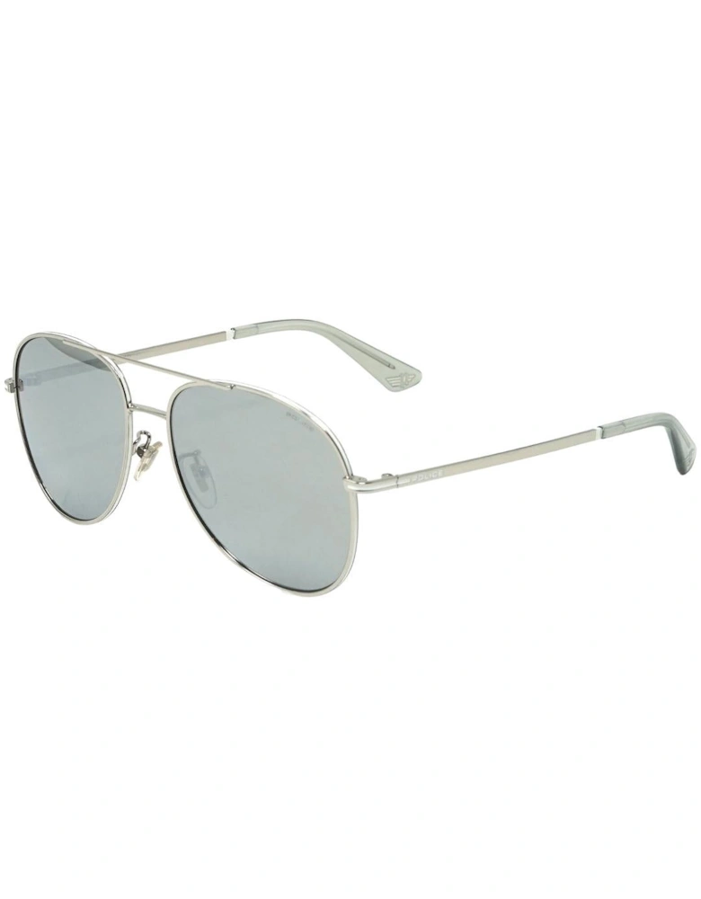 SPL777C 528X Silver Sunglasses