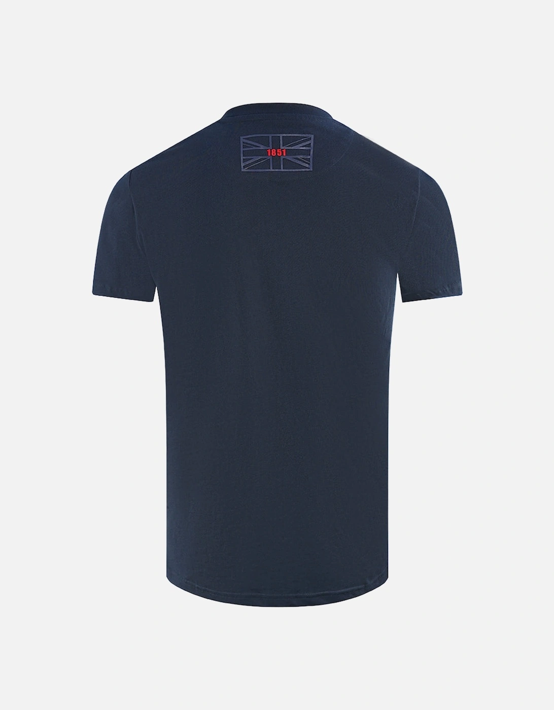 Script Logo Navy Blue T-Shirt