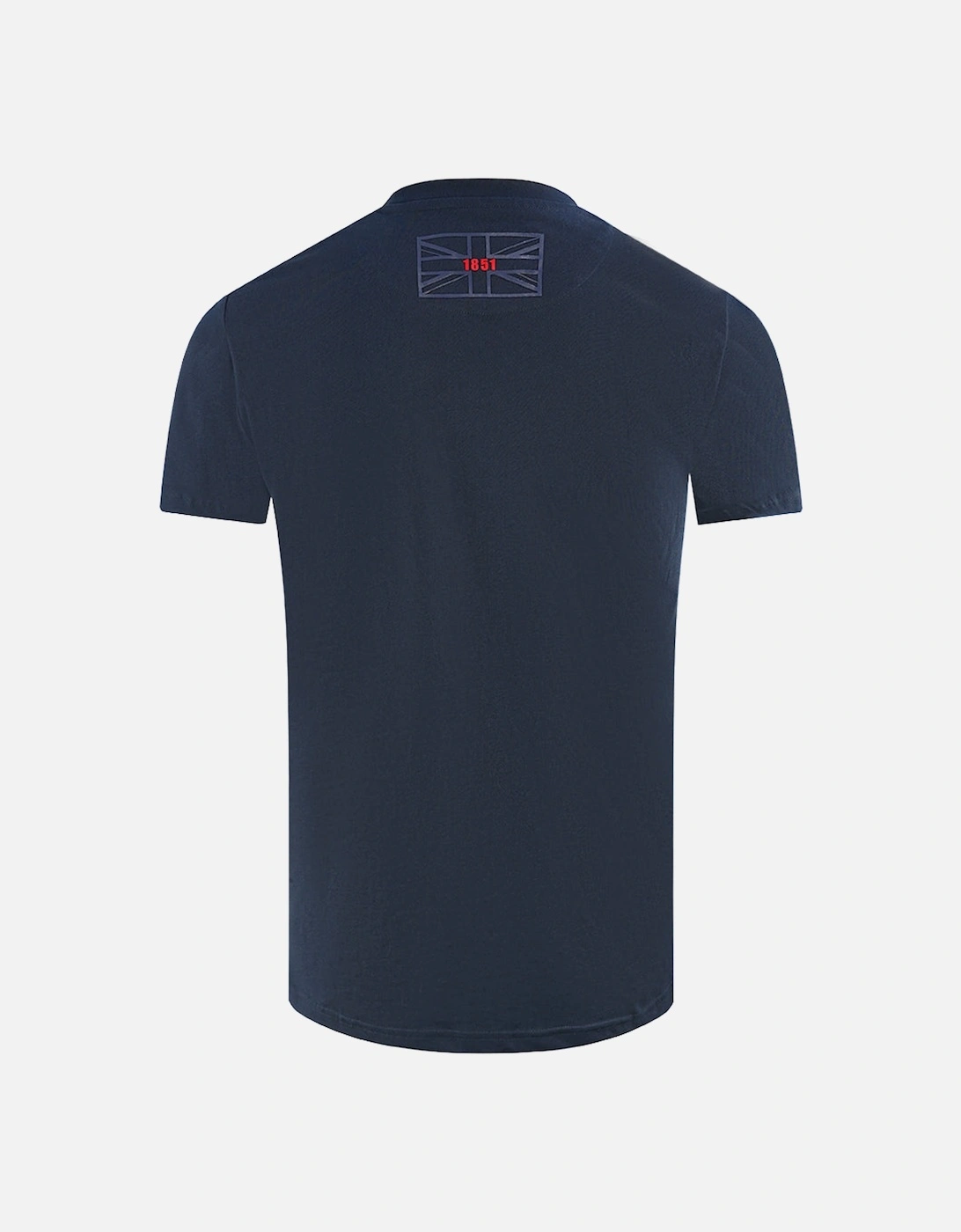 London 1851 Tape Logo Navy Blue T-Shirt