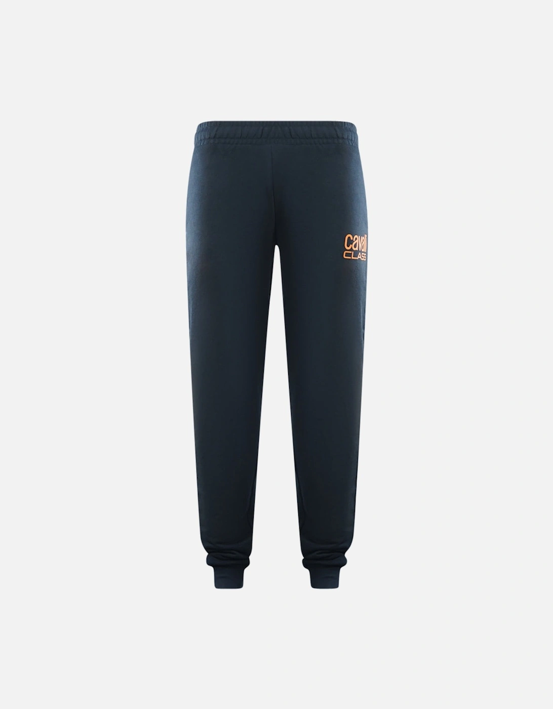 Cavalli Class Bold Logo Navy Blue Sweat Pants, 3 of 2