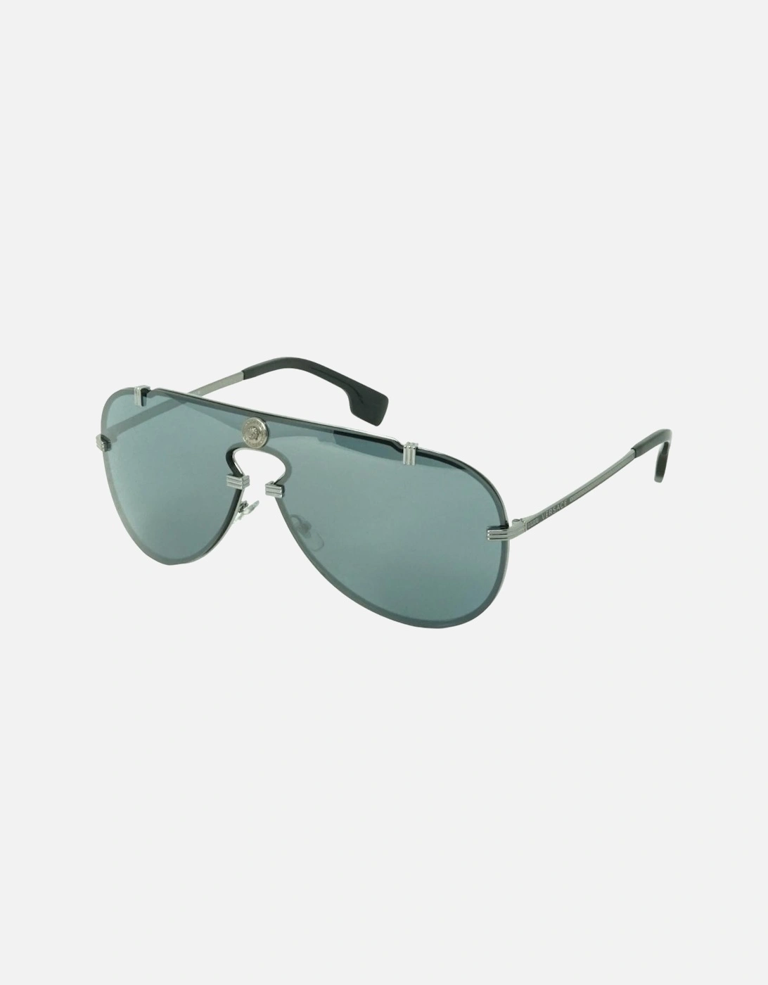 VE2243 10016G Silver Sunglasses