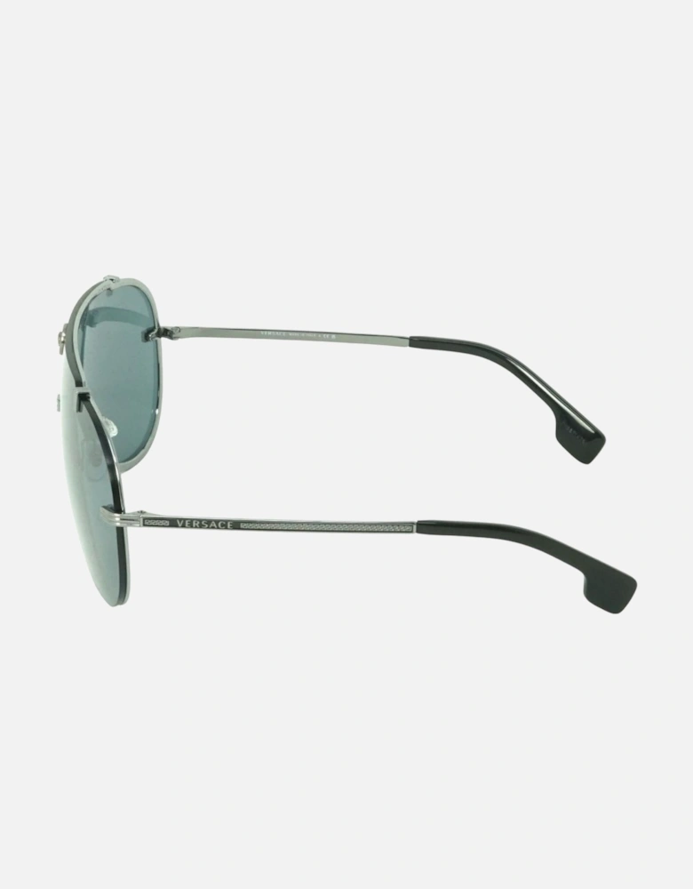 VE2243 10016G Silver Sunglasses