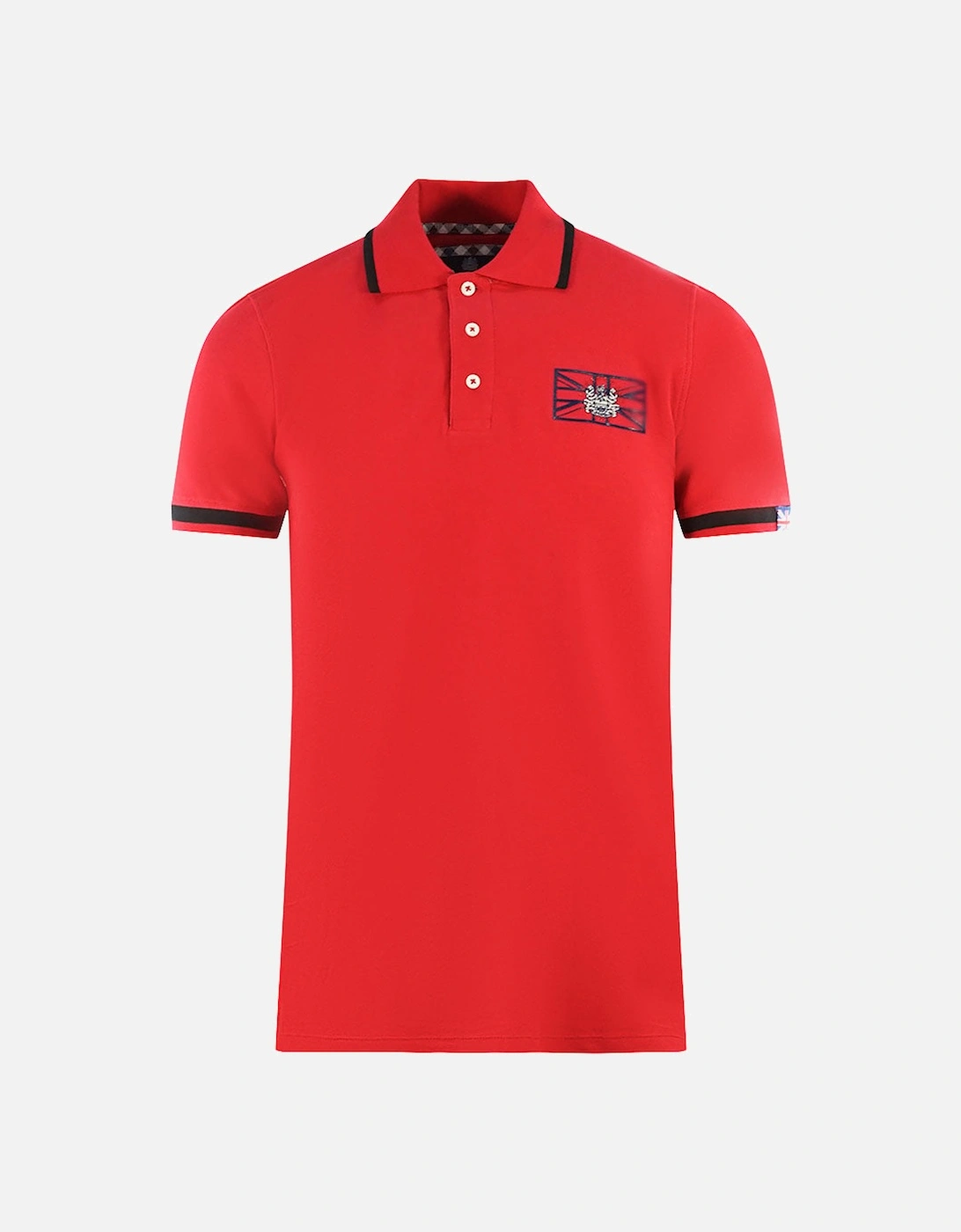 London Union Jack Red Polo Shirt, 4 of 3