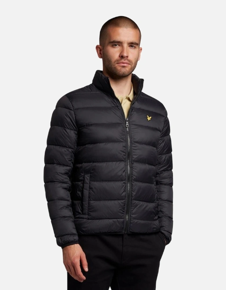 Lyle & Scott Branded Black Short Jacket