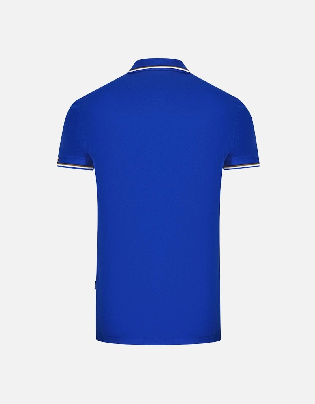 London Tipped Blue Polo Shirt