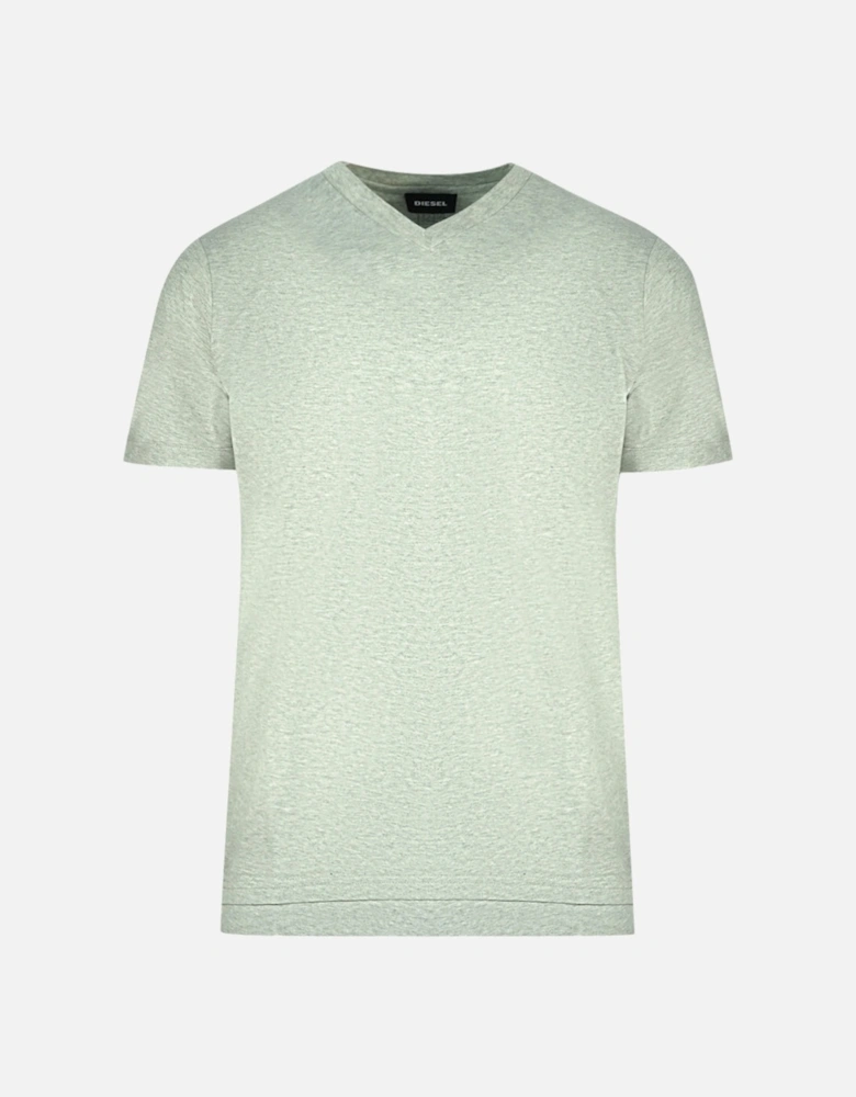 T-Cherubik-New Grey V-Neck T-Shirt
