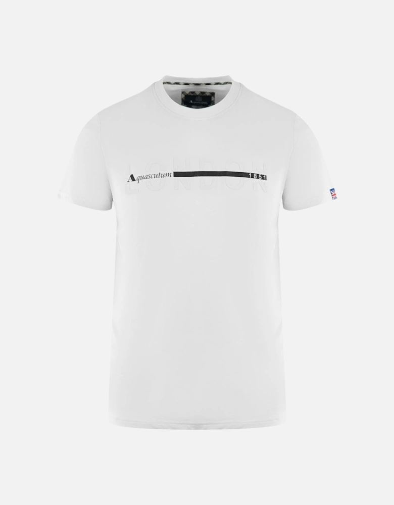 London 1851 Split Logo White T-Shirt