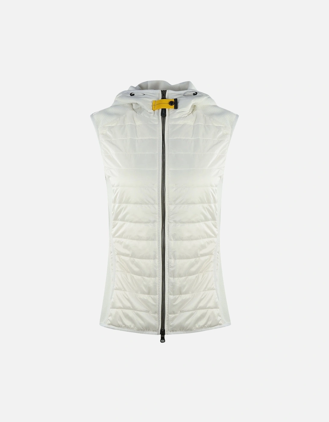 Nicky Off White Hooded Gilet, 3 of 2