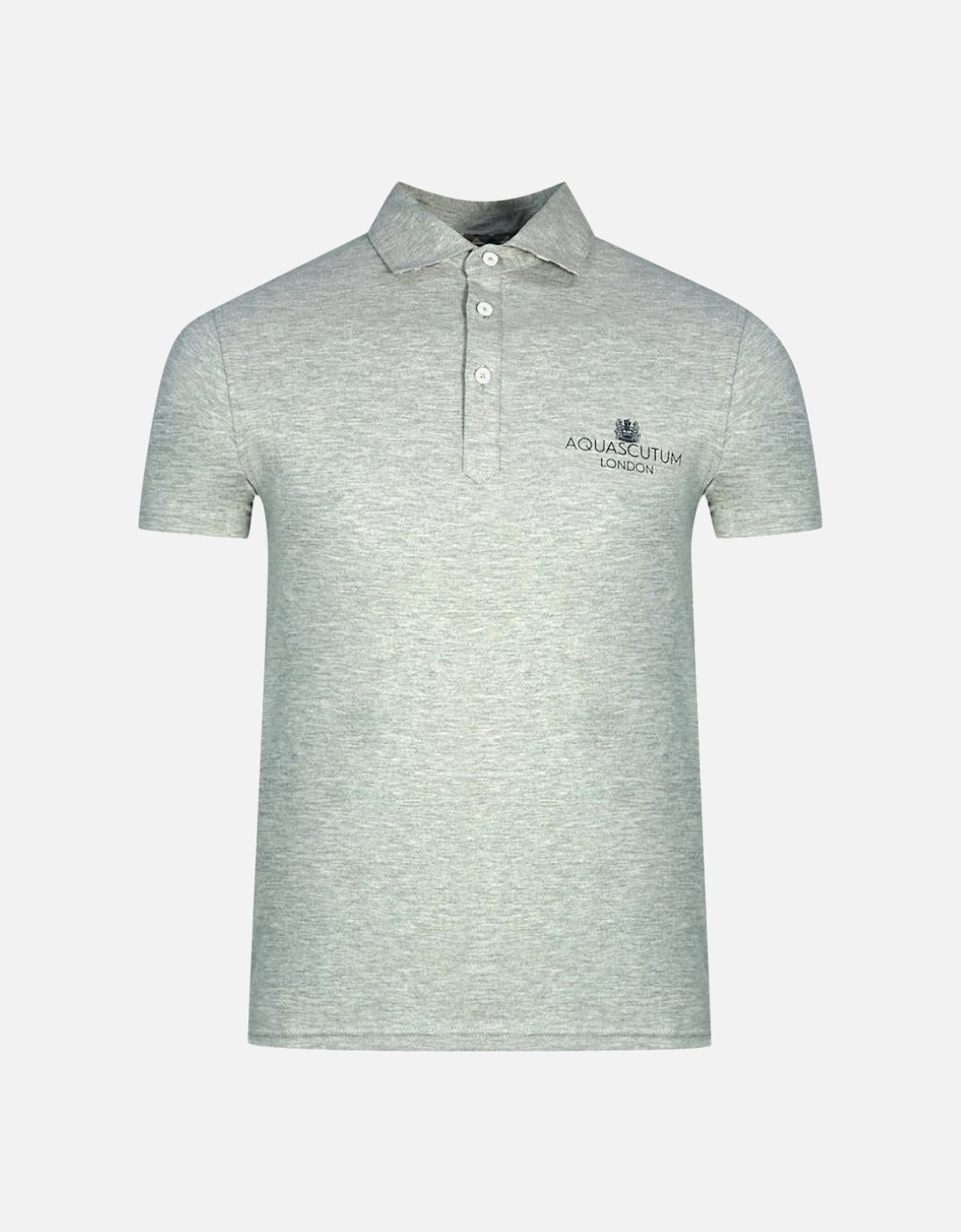 London Bold Logo Grey Polo Shirt, 3 of 2