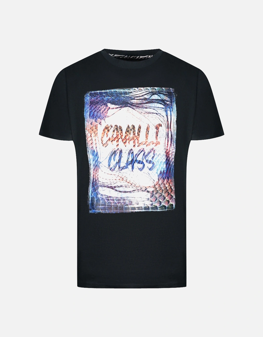 Cavalli Class Box Logo Black T-Shirt, 3 of 2