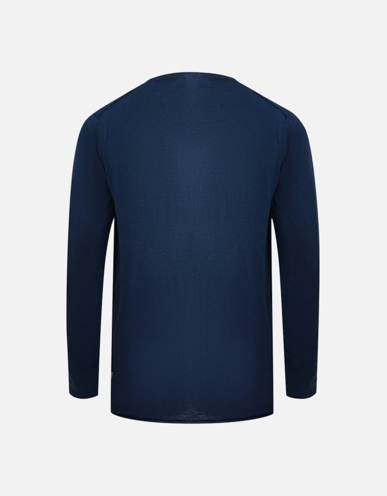 Bronek Knitted Blue Jumper