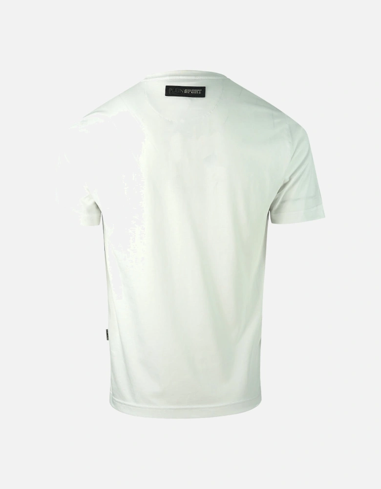 Sport Blue Block White T-Shirt