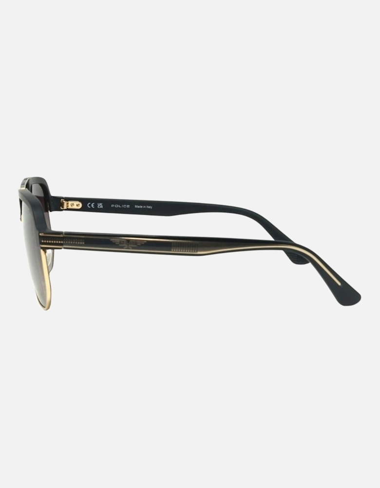 SPLF11M 0302 Gold Sunglasses