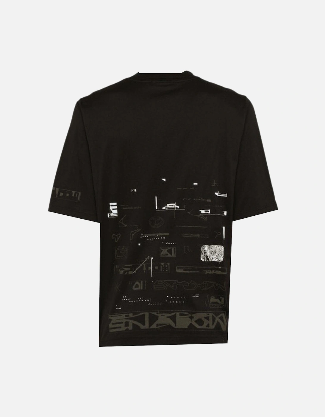 Shadow Project Patch Design Black T-Shirt