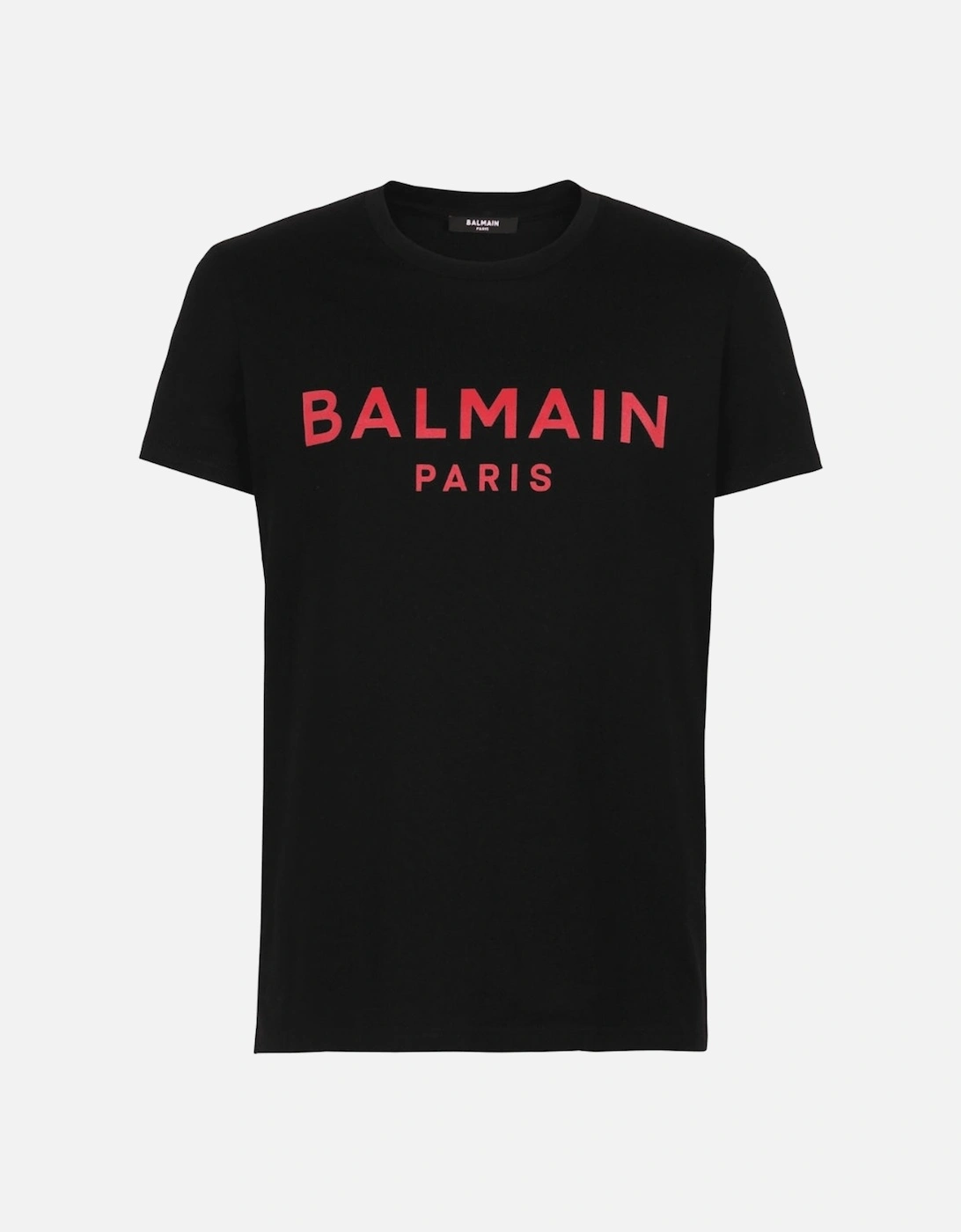 Paris Red Branded Logo Black T-Shirt, 3 of 2