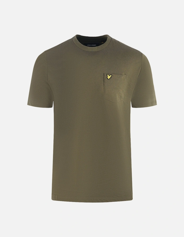 Lyle & Scott Relaxed Pocket Trek Green T-Shirt