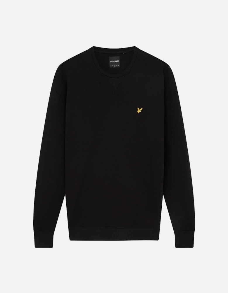 Lyle & Scott Branded Black Pull-over Jumper