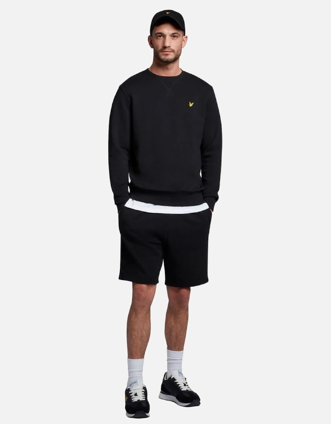 Lyle & Scott Branded Black Pull-over Jumper