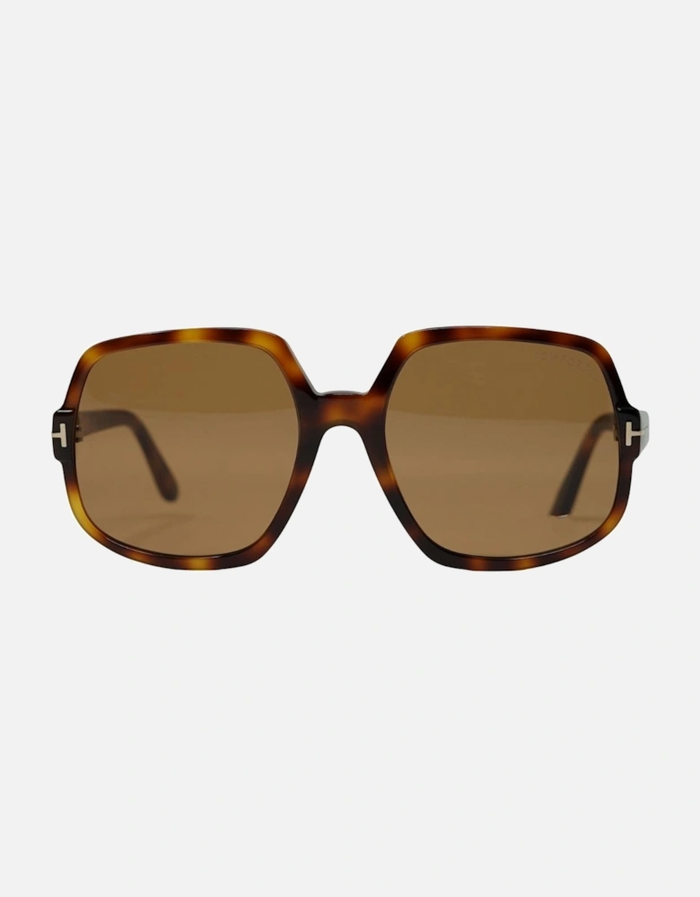 Delphine-02 FT0992 52E Brown Sunglasses