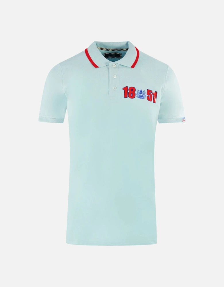 London 1851 Light Blue Polo Shirt