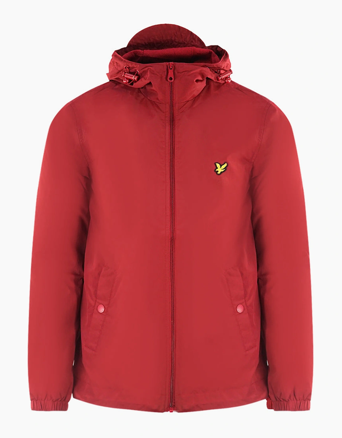 Men's Lyle & Scott Lightweight Red Jacket - Size: Regular/36