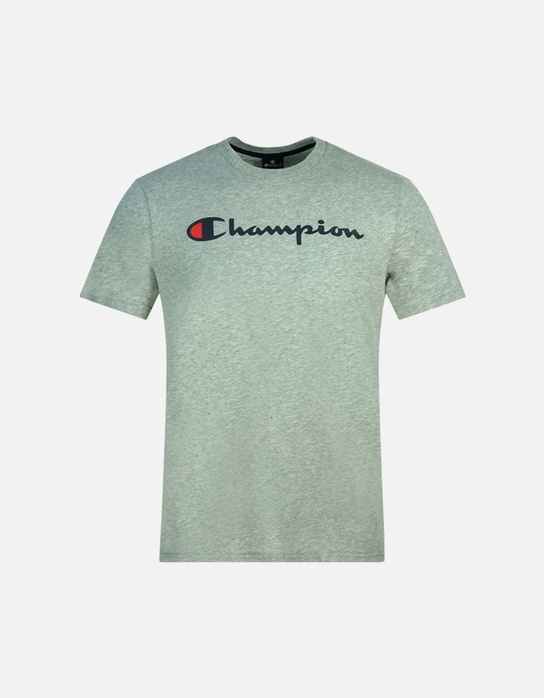 Classic Script Logo Grey T-Shirt