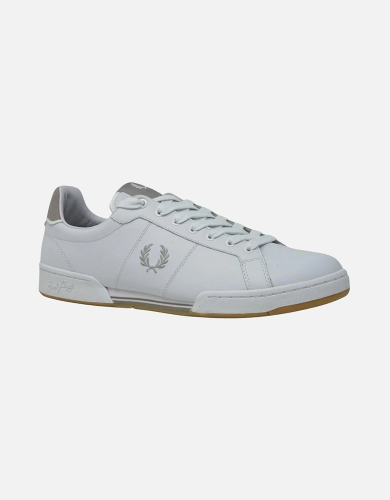 B6202 200 B722 White Leather Trainers